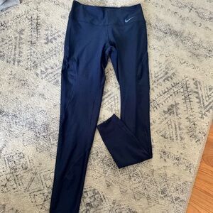 Women’s Blue Nike DRI-FIT leggings
